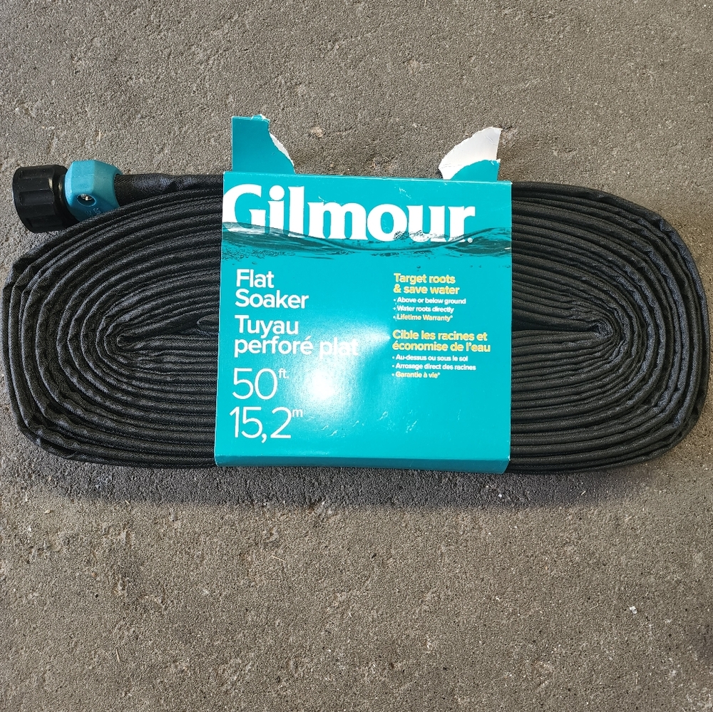 Gilmour flat soaker 50ft
